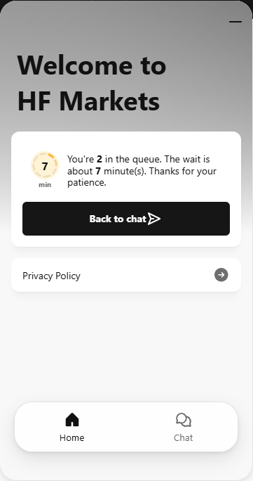 HF Markets Customer Support