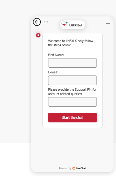 Live Chat LHFX