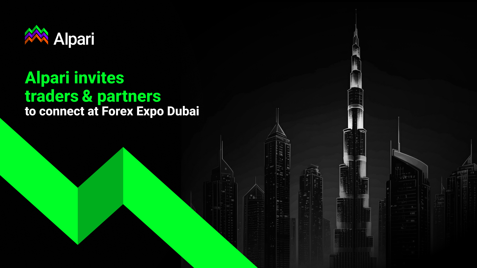 Alpari invites traders and partners to connect at Forex Expo Dubai