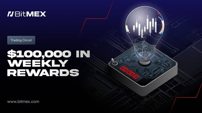 BitMEX Launches the Trading Circuit Campaign Featuring a 100,000 USDT Weekly Prize Pool