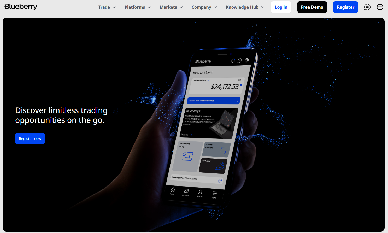 Blueberry launches new brand and website, signalling a focus on clarity, precision and trader empowerment