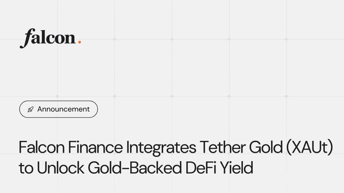 Falcon Finance integrates Tether Gold (XAUt) to Unlock Gold-Backed DeFi Yield