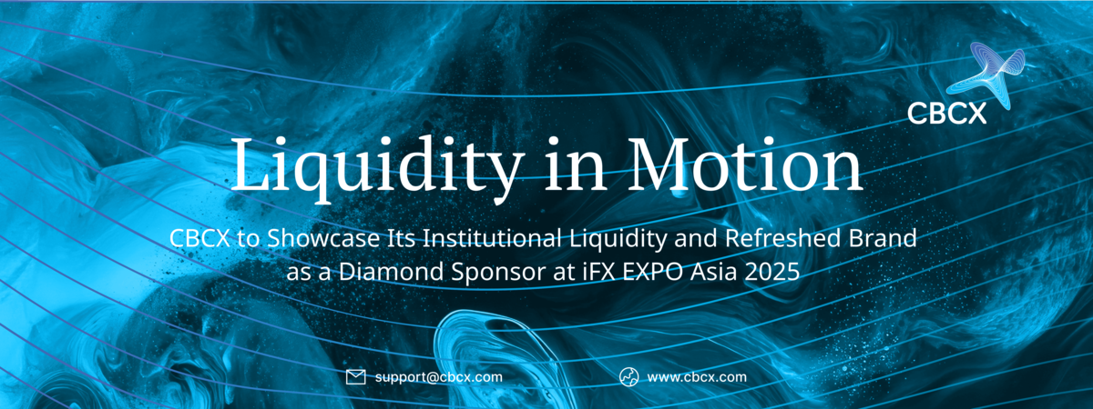Liquidity in motion: CBCX to showcase its institutional liquidity and refreshed brand as a Diamond Sponsor at iFX EXPO Asia 2025