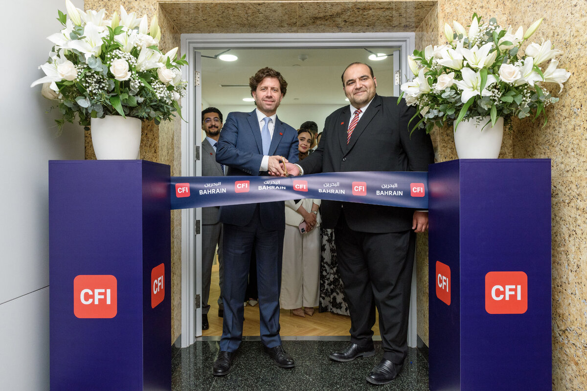 CFI Group celebrates the official opening of CFI Bahrain and appoints Yaseen Alsamerrai as country CEO