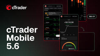 Spotware lanza cTrader Mobile 5.6 con gráficos mejorados y visualización del capital