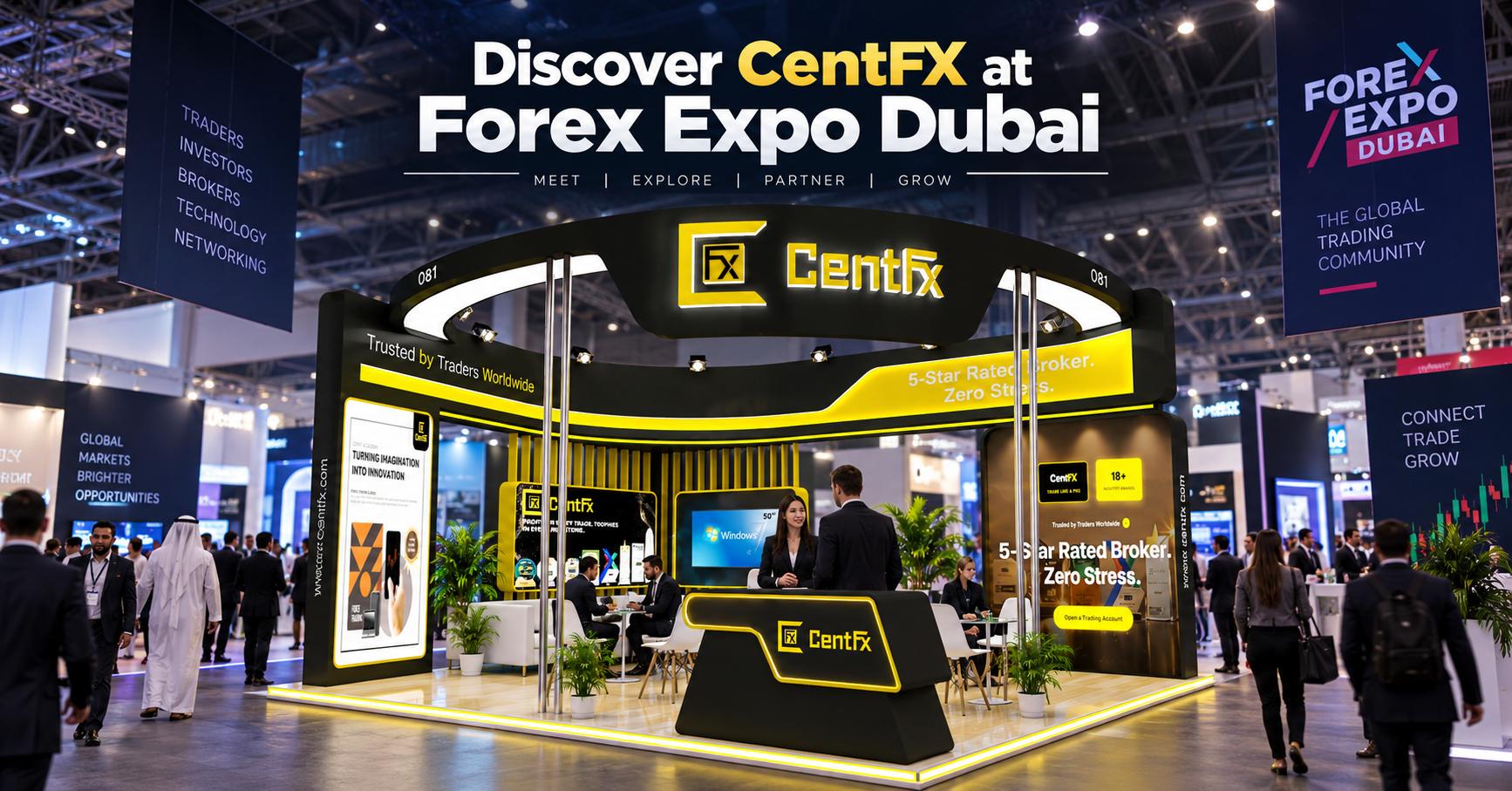 CentFX takes center stage as Diamond Sponsor at Forex Expo Dubai 2026