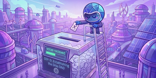 Orbs launches community governance vote to establish its DAO framework