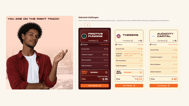 Picking the wrong prop trading challenge is costing traders more than they think. Propinder launches to fix that