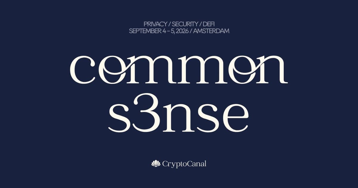 Common S3nse joins Cypherpunk Week in Amsterdam this September