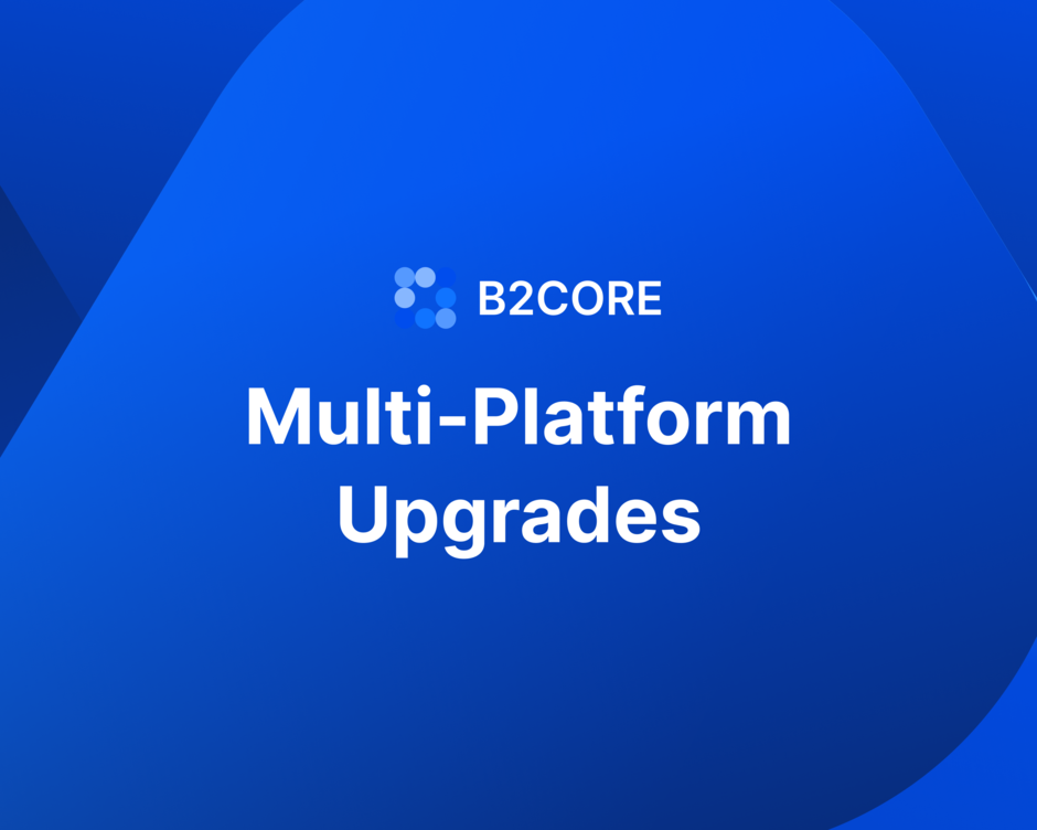Comprehensive enhancements across the entire B2CORE ecosystem