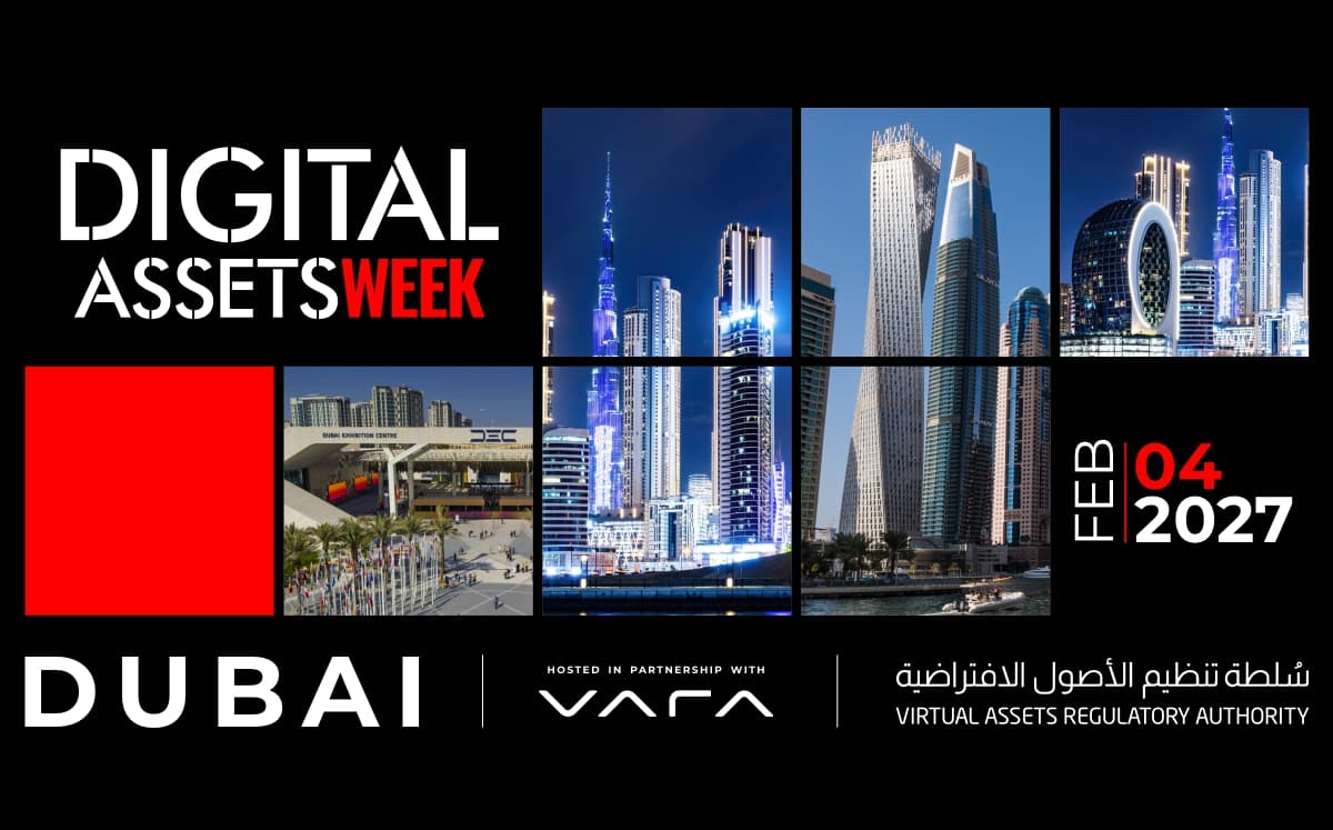 Digital Assets Week to Launch in Dubai with VARA as Host Partner