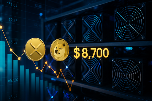 XRP, DOGE holders hedge against volatility with DOT Miners, earn up to $8,700 a day