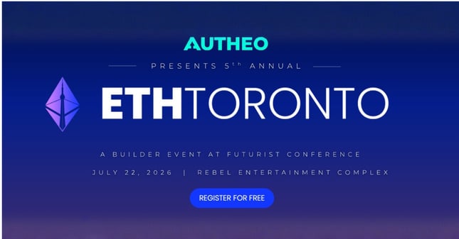 Autheo presents ETHToronto 2026, bringing builders together to shape the future of Web3 & AI