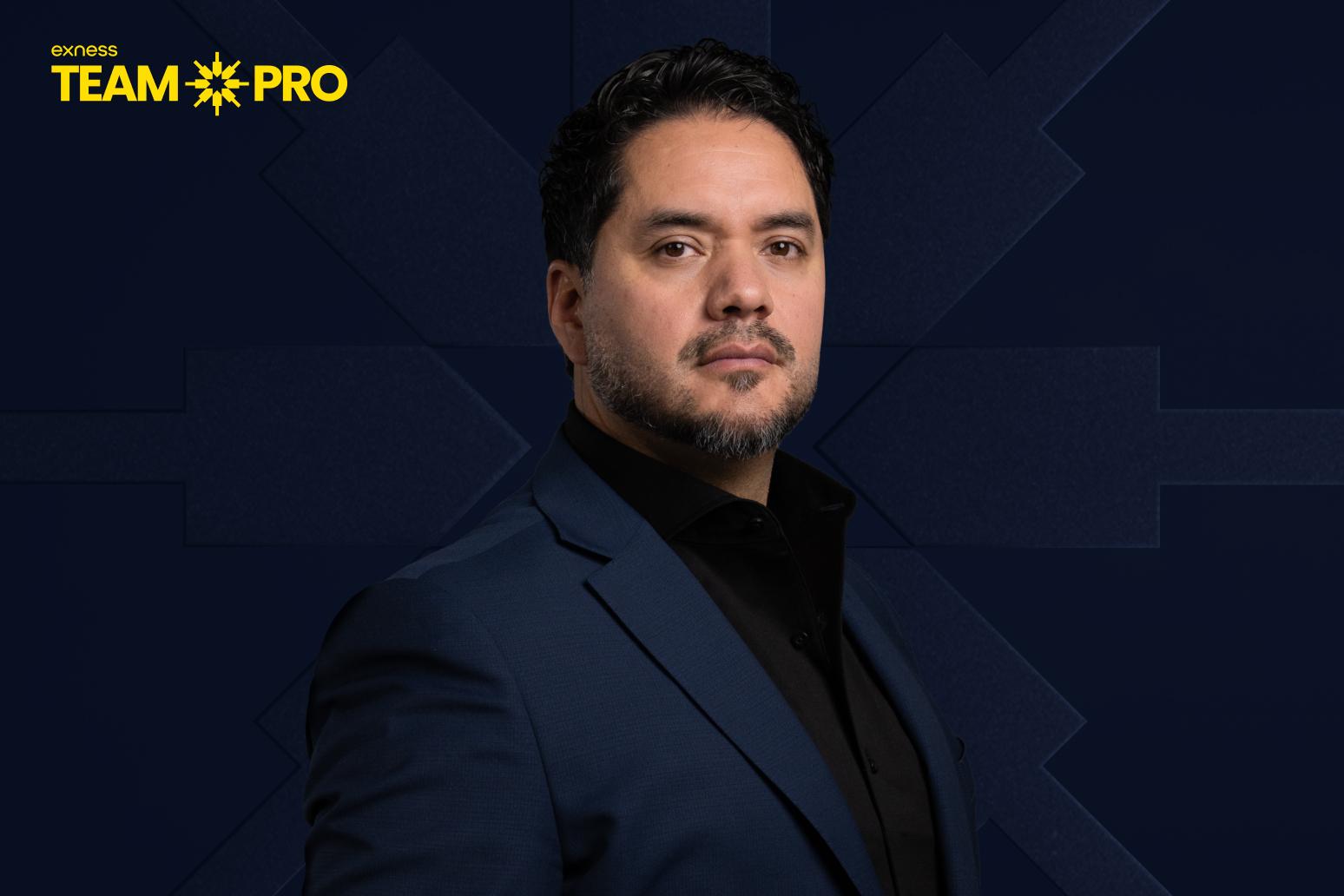 Hiram Medina, one of Latin America’s most prominent traders, joins Exness Team Pro