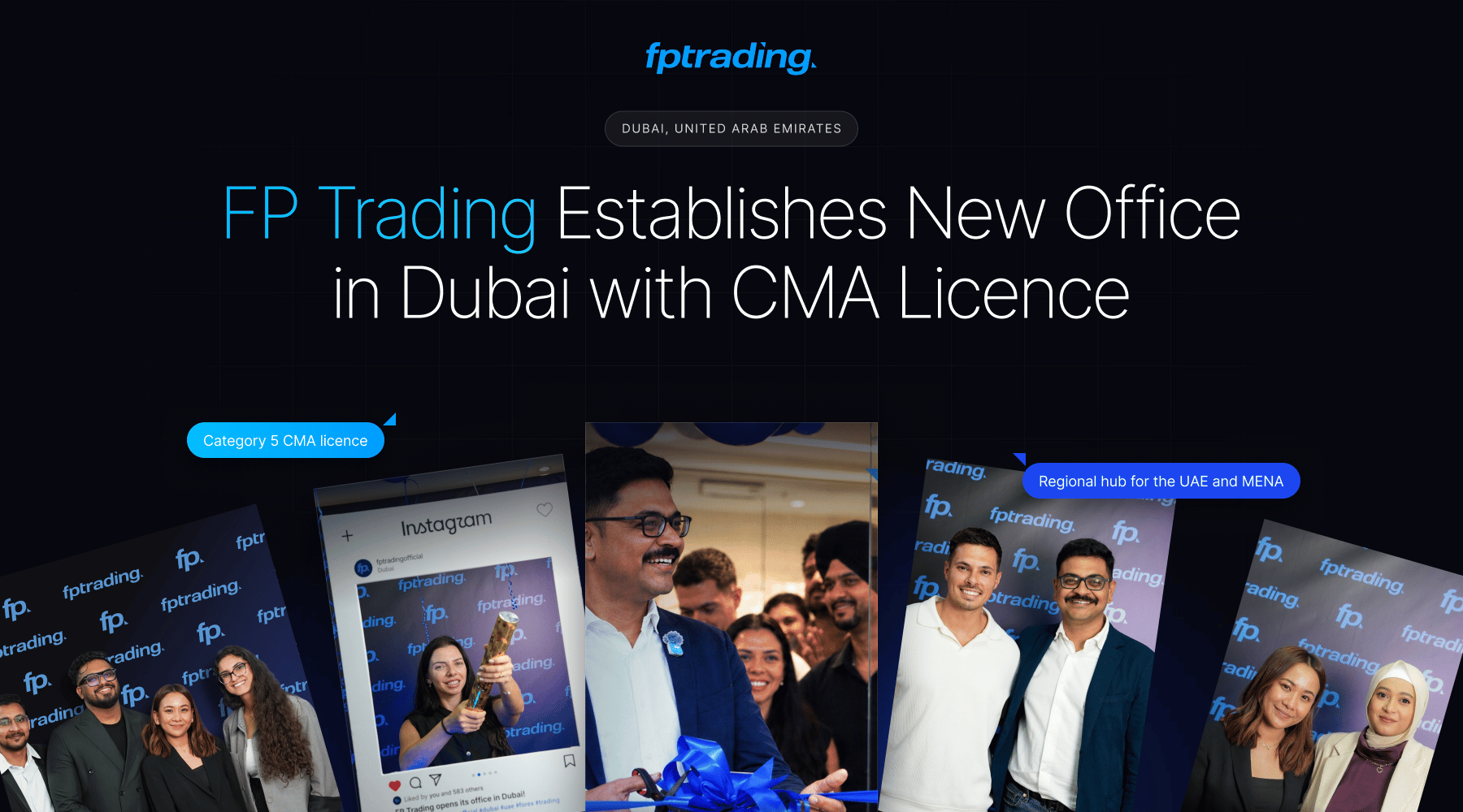 Dubai office marks new milestone for FP Trading in the Middle East