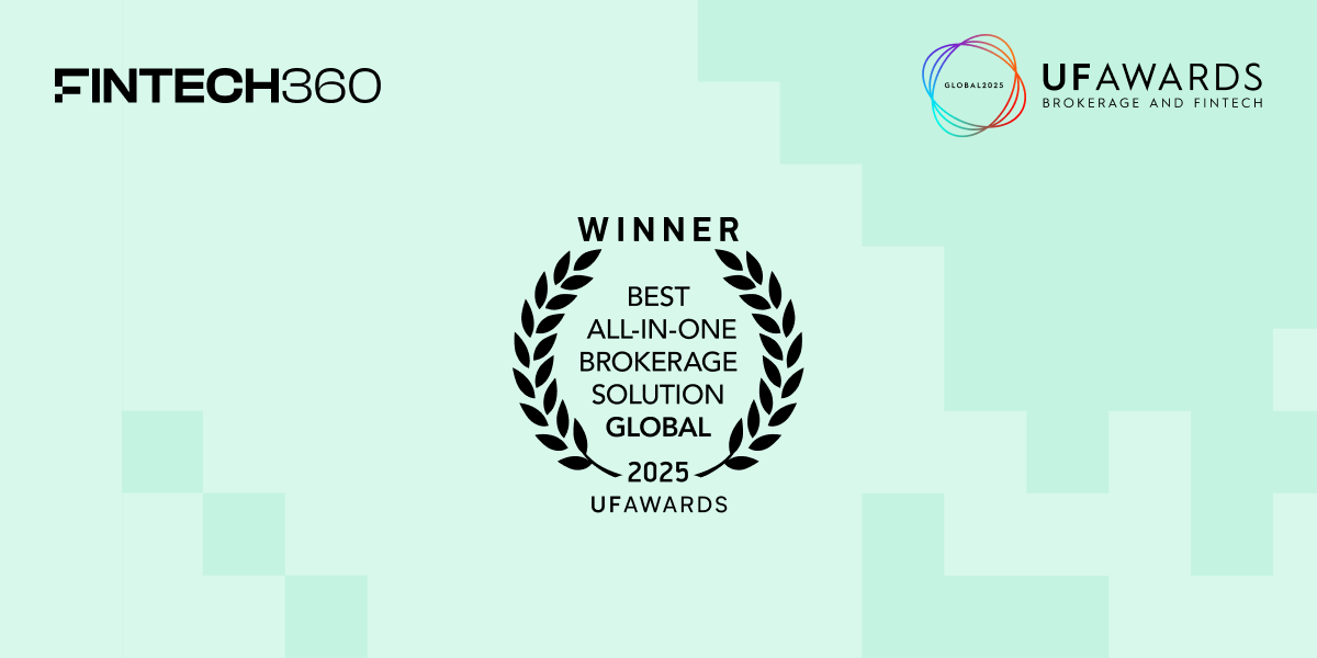 Fintech360 takes top spot for All-In-One Brokerage Solution at UF AWARDS Global 2025