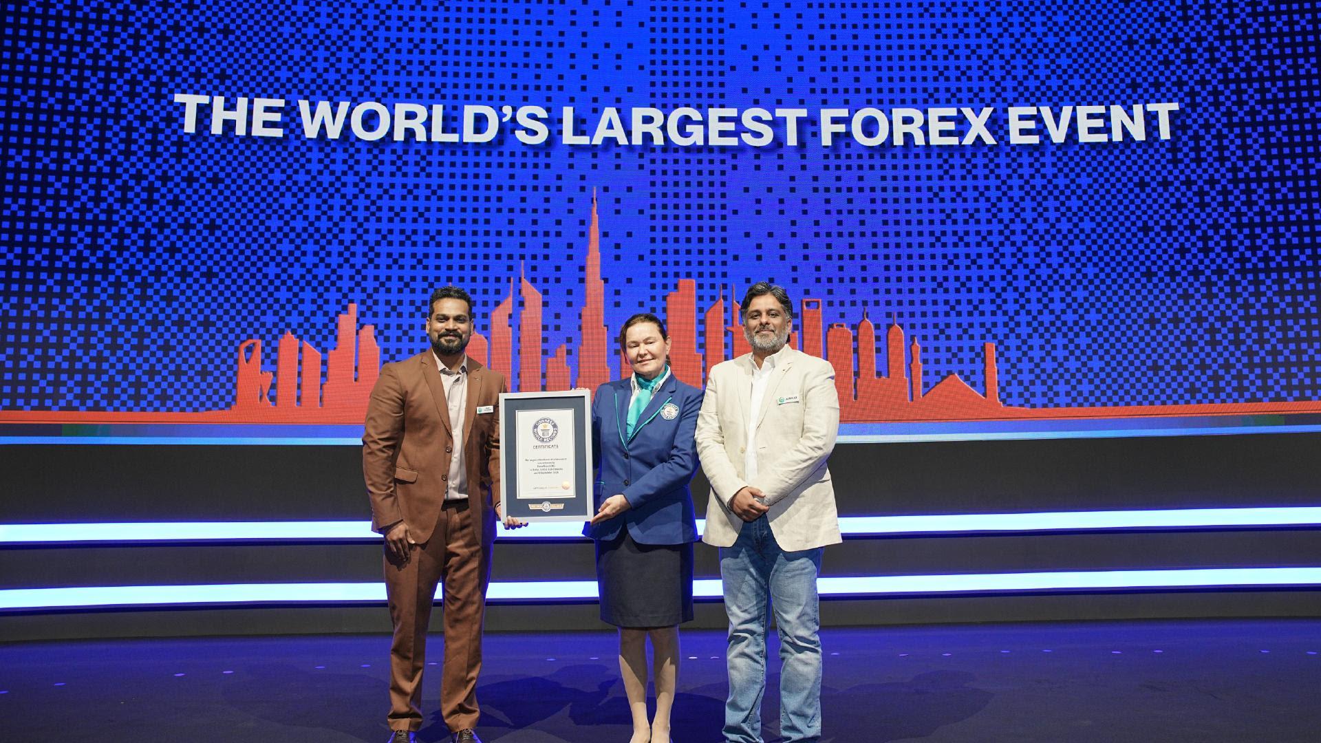 Forex Expo Dubai 2026 breaks Guinness World Record again with 23,816 attendees