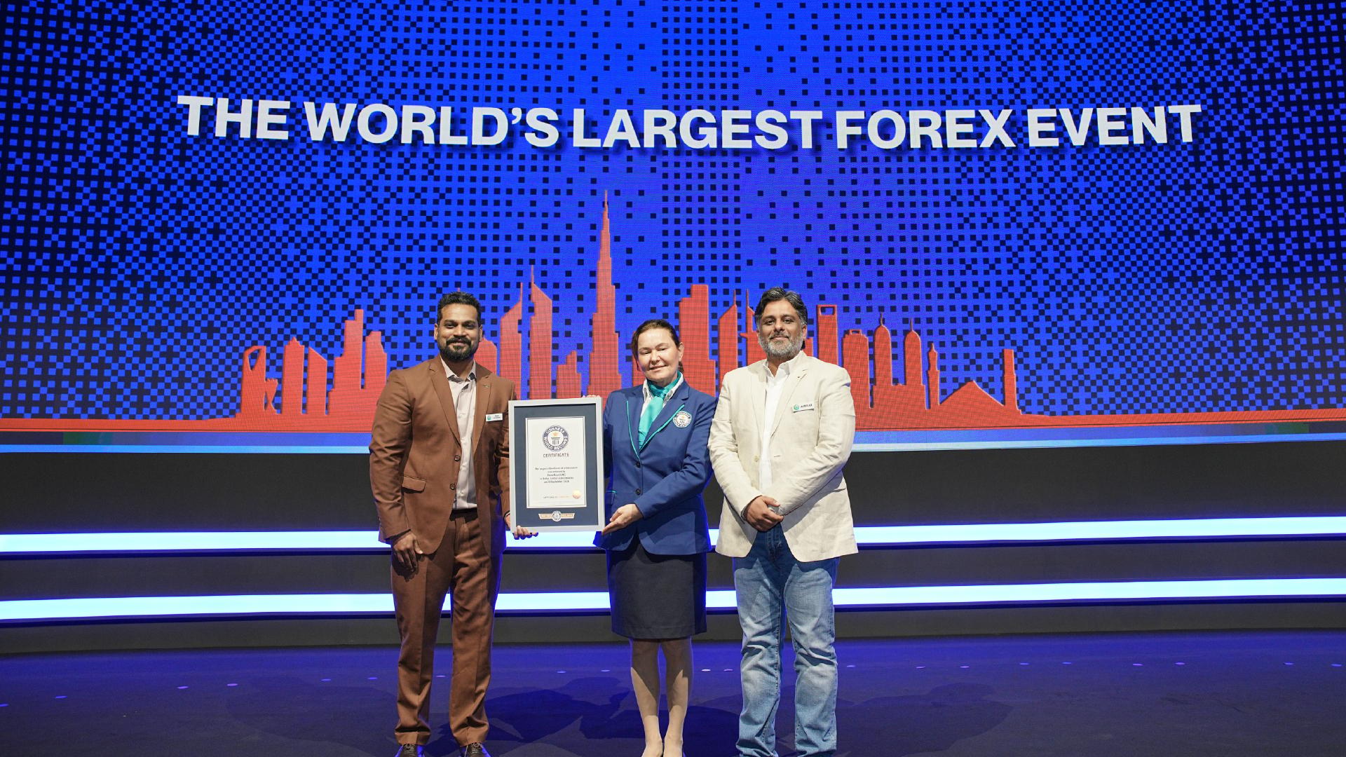 Forex Expo Dubai 2026 breaks Guinness World Record again with 23,816 attendees
