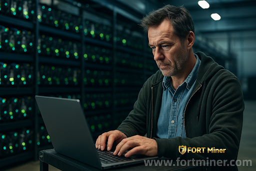 Inspiring story: FORT Miner cloud mining helped him escape his dilemma