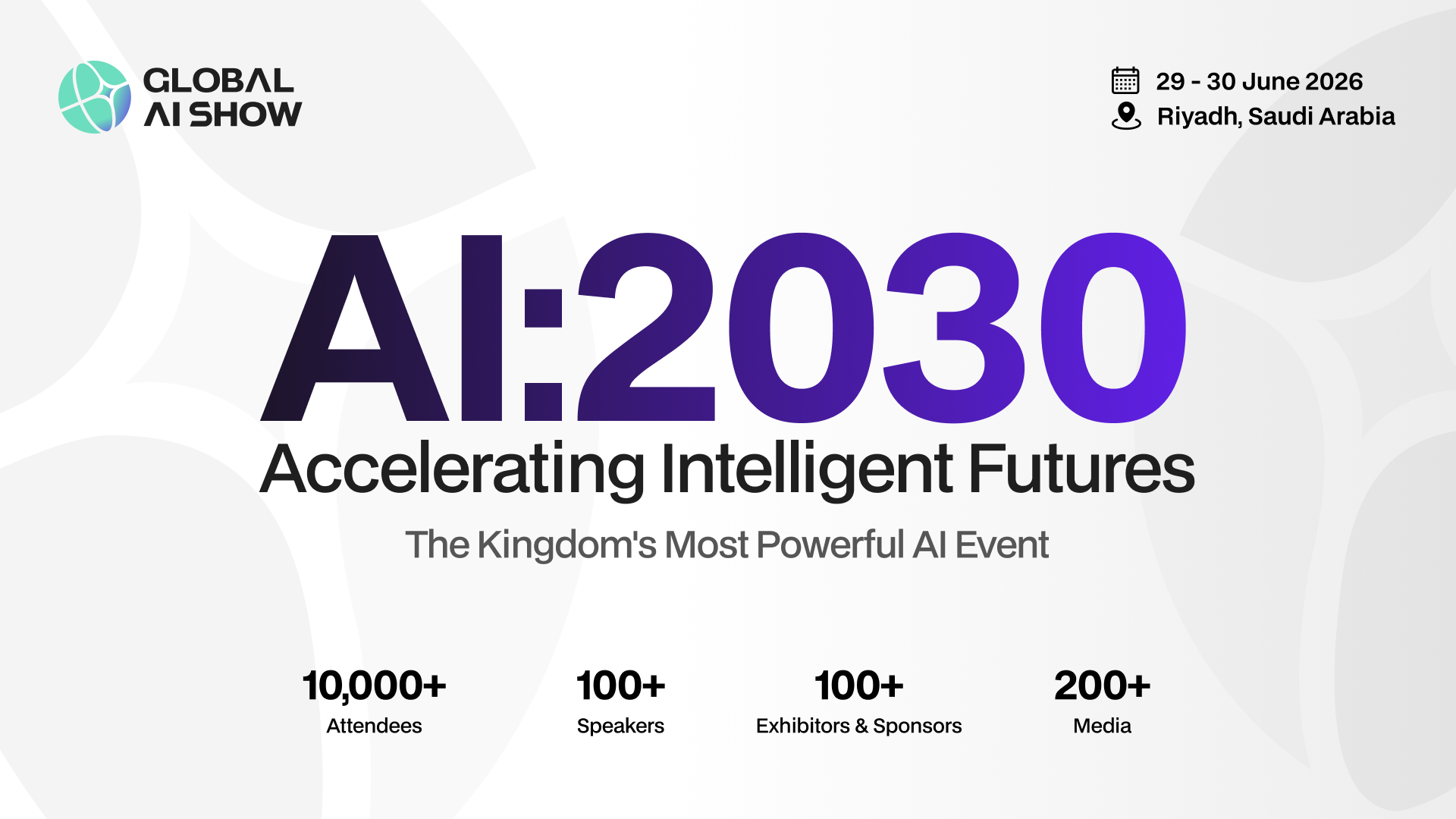 Riyadh to host Global AI Show 2026: Where minds and machines meet
