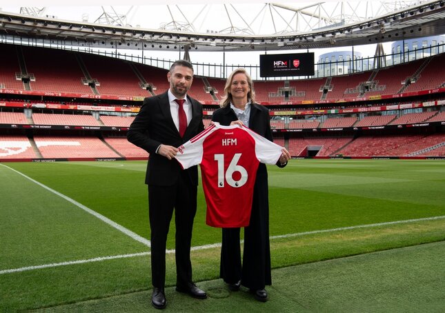 HFM and Arsenal announce multi-year, global partnership
