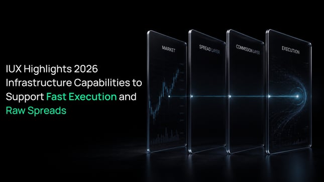 IUX highlights 2026 infrastructure capabilities to support fast execution and raw spreads
