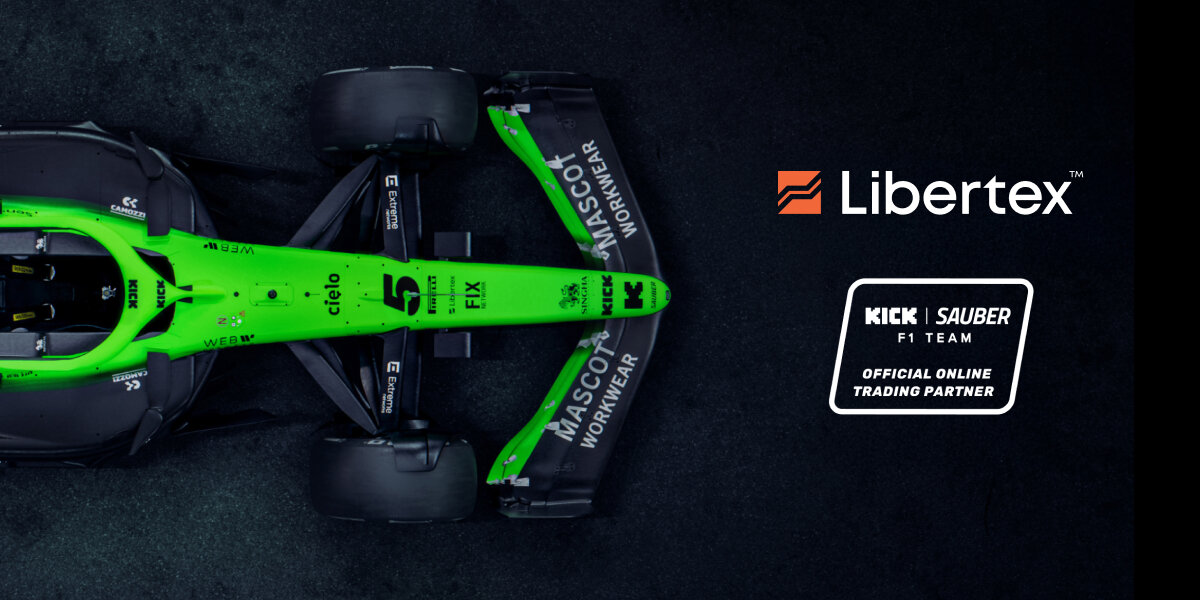 The future is ambition fuelled - Libertex accelerates into Formula One as the official online trading partner of KICK Sauber F1 Team