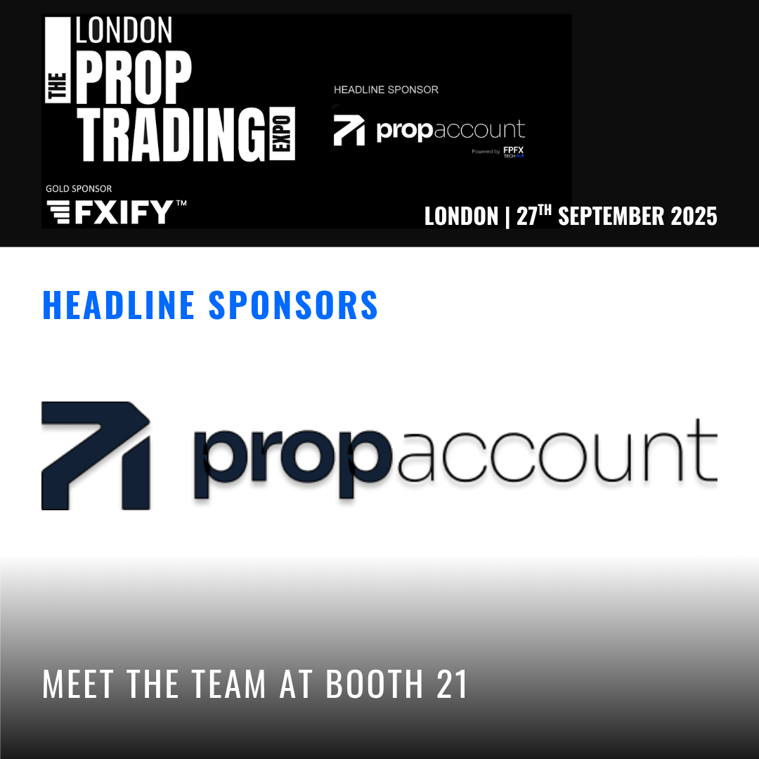 PropAccount announced as headline sponsor at London Prop Trading Expo 2025