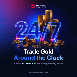 Moneta Markets Launches 24/7 Gold Trading on MT5