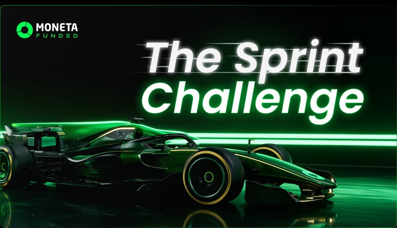 Moneta Funded launches revolutionary Sprint Challenge: Fast-paced, time-limited trading with instant 100% profit-split payouts
