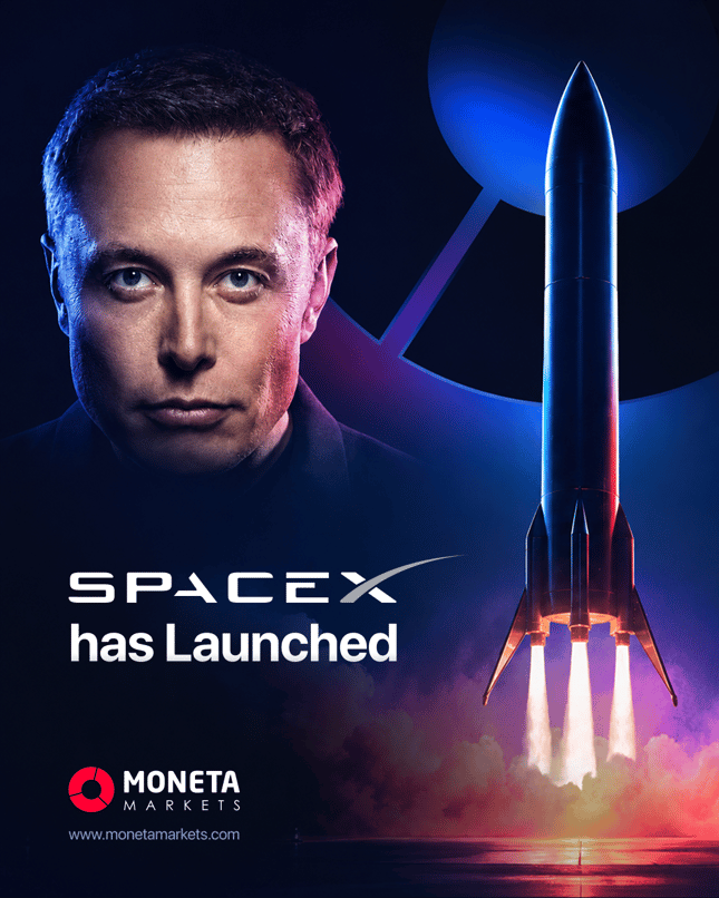 Moneta Markets launches SpaceX CFD trading