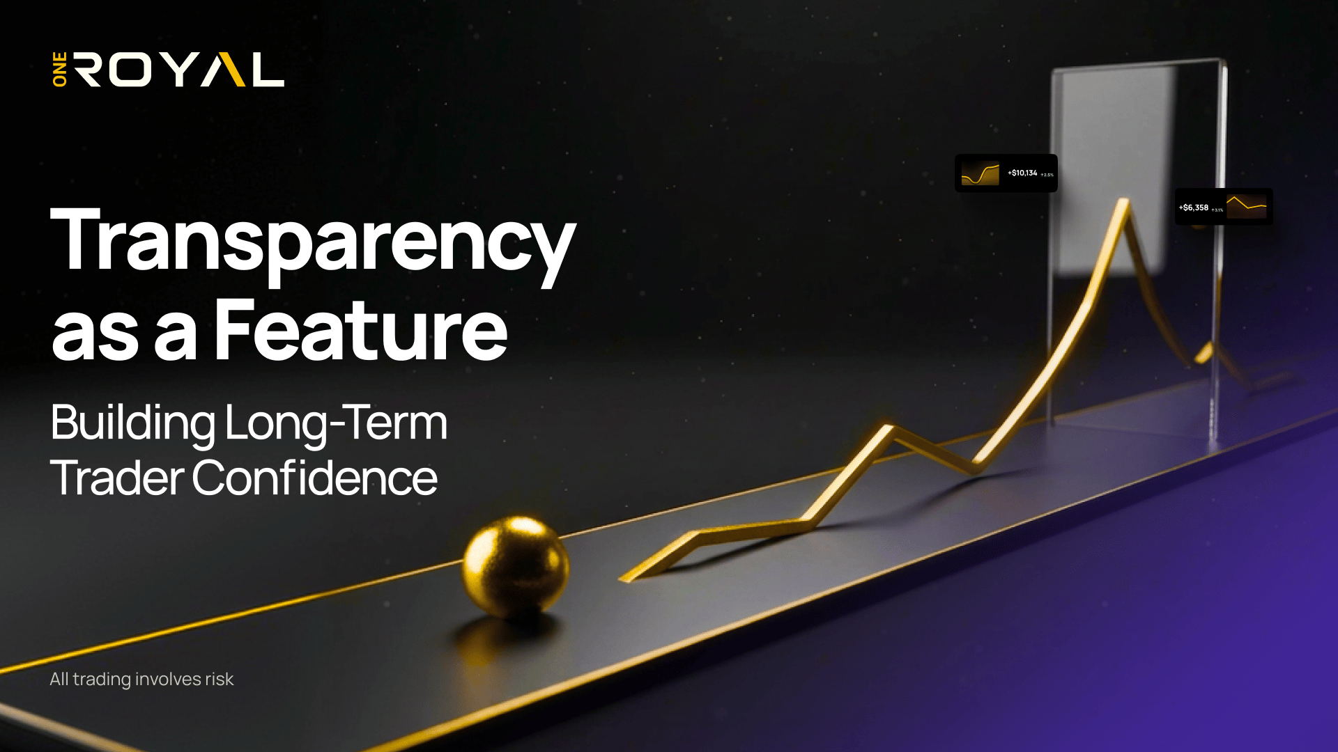 Transparency as a feature: Building long-term trader confidence