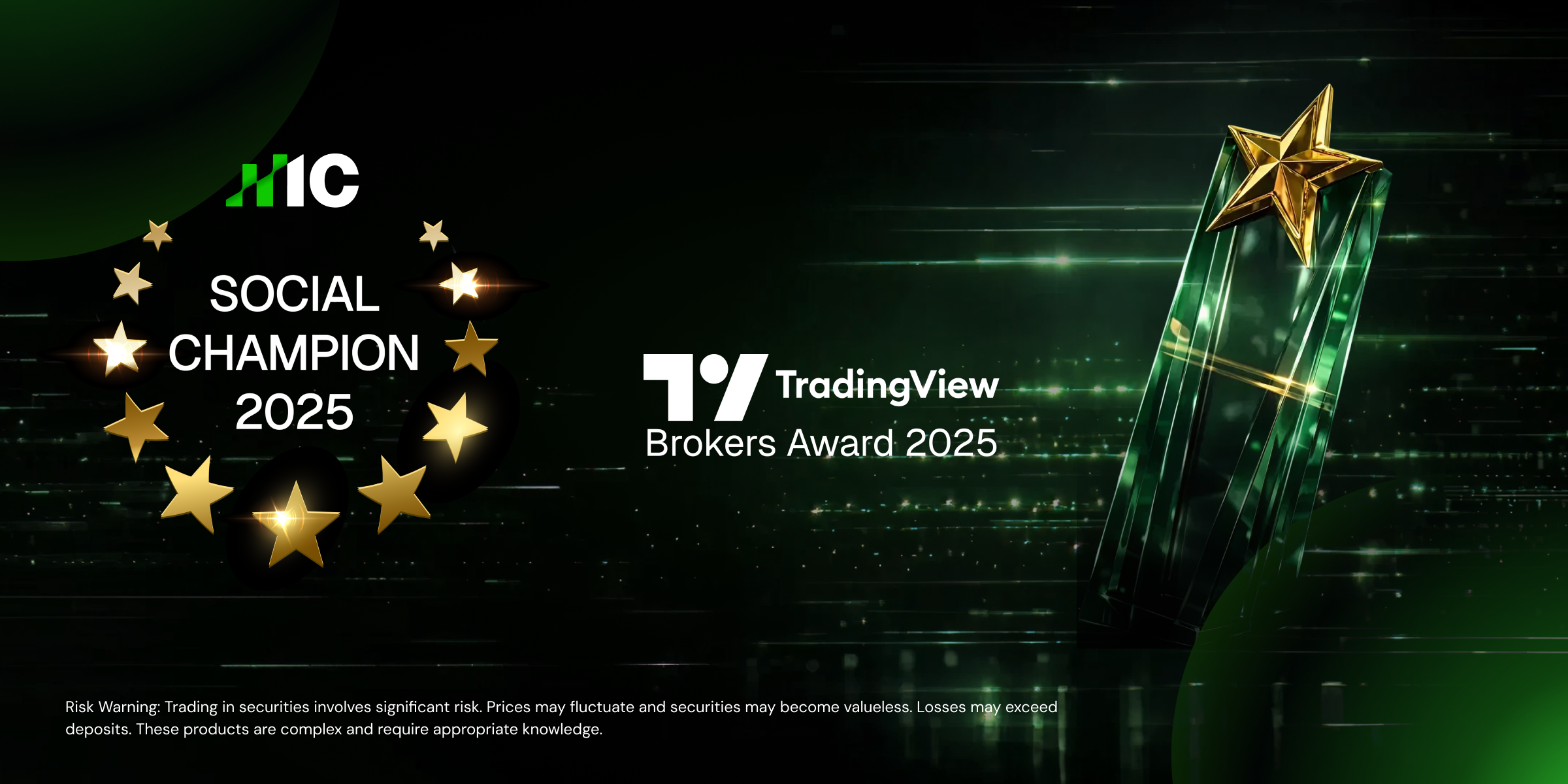 IC Markets Global named TradingView “Social Champion” at the 2025 Broker Awards