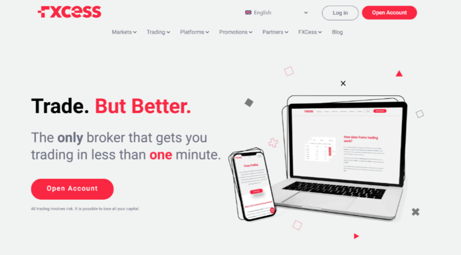 FXCess brand introduces enhanced website features to improve client experience