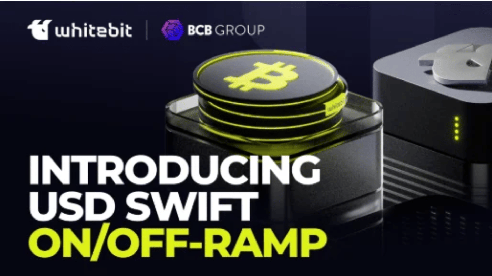 WhiteBIT expands fiat access with USD SWIFT on/off-ramp