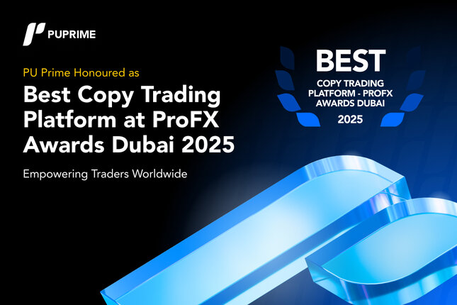 PU Prime honoured as Best Copy Trading Platform at ProFX Awards Dubai 2025, empowering traders worldwide  