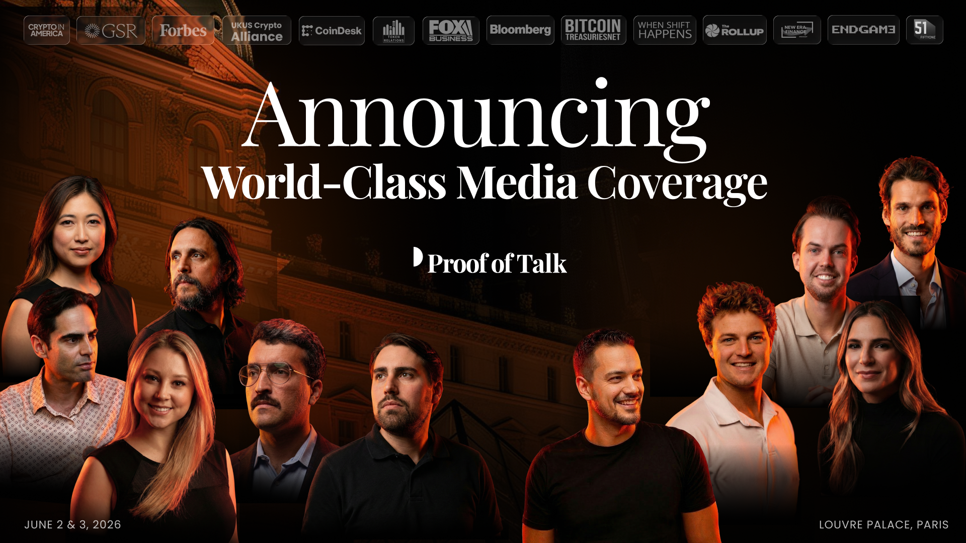 Proof of Talk flips the events model upside down with the establishment of the first crypto content council & podcast powerhouse