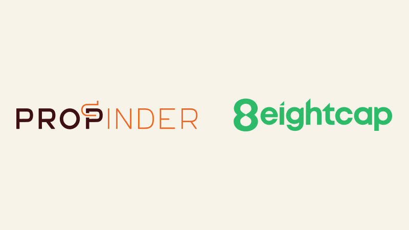 Eightcap Challenges joins Propinder: Broker-backed prop trading from $5