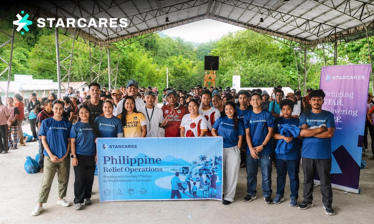 STARTRADER delivers emergency relief to 300 earthquake-affected families in the Philippines