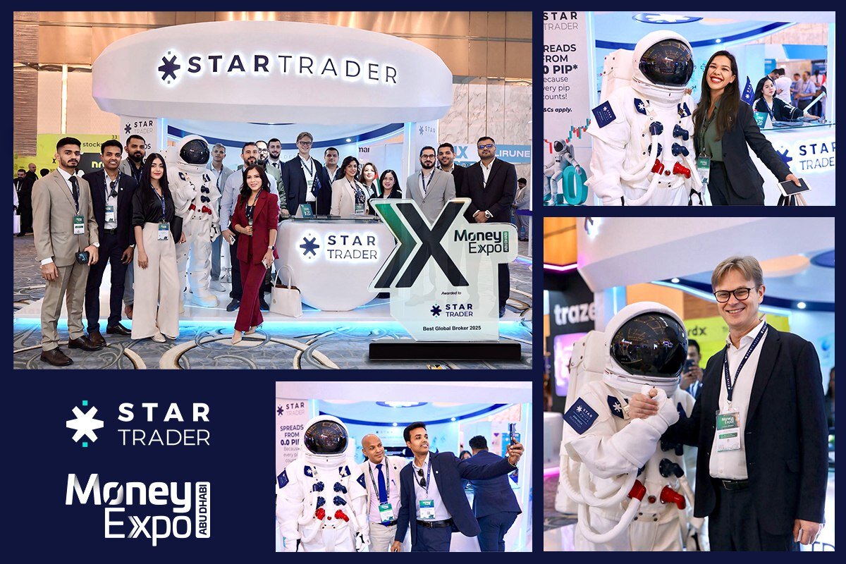 STARTRADER recognized as Best Global Broker 2025 at Money Expo Abu Dhabi 2025