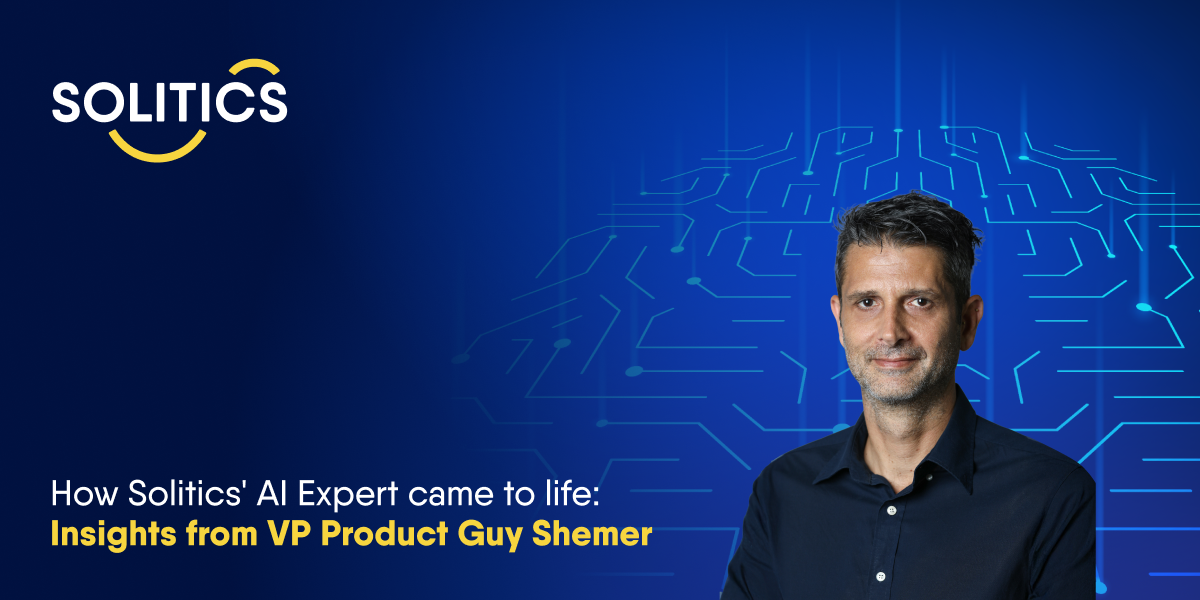 Beyond the prompt: Solitics’ VP product, Guy Shemer exposes ‘Traditional’ AI flaws and reveals new product: the AI expert