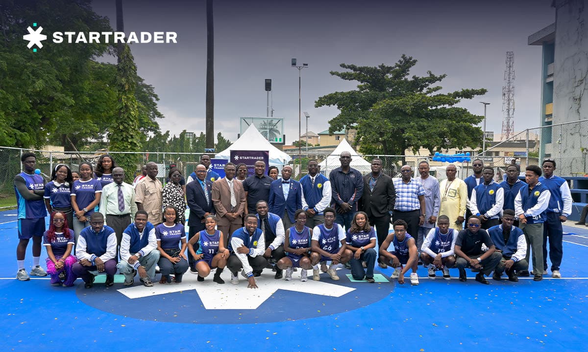 STARCARES revamps basketball court at the University of Lagos for future healthcare professionals