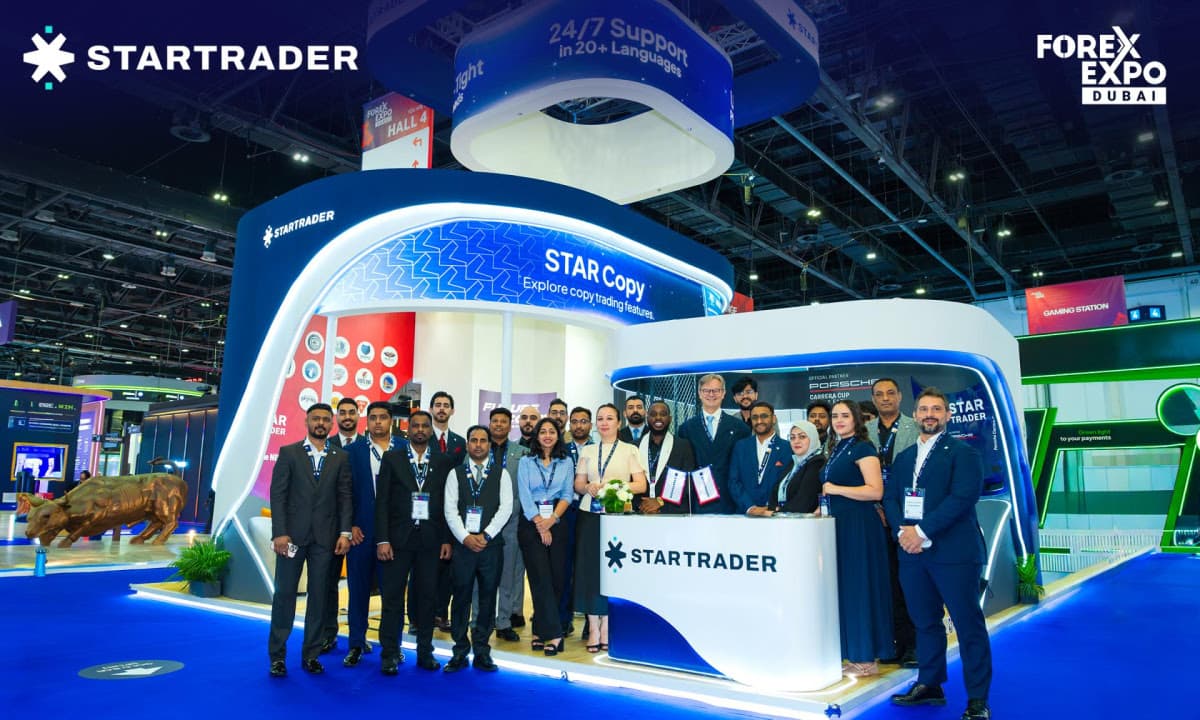 STARTRADER named best Fintech Forex Broker at Forex Expo Dubai 2026