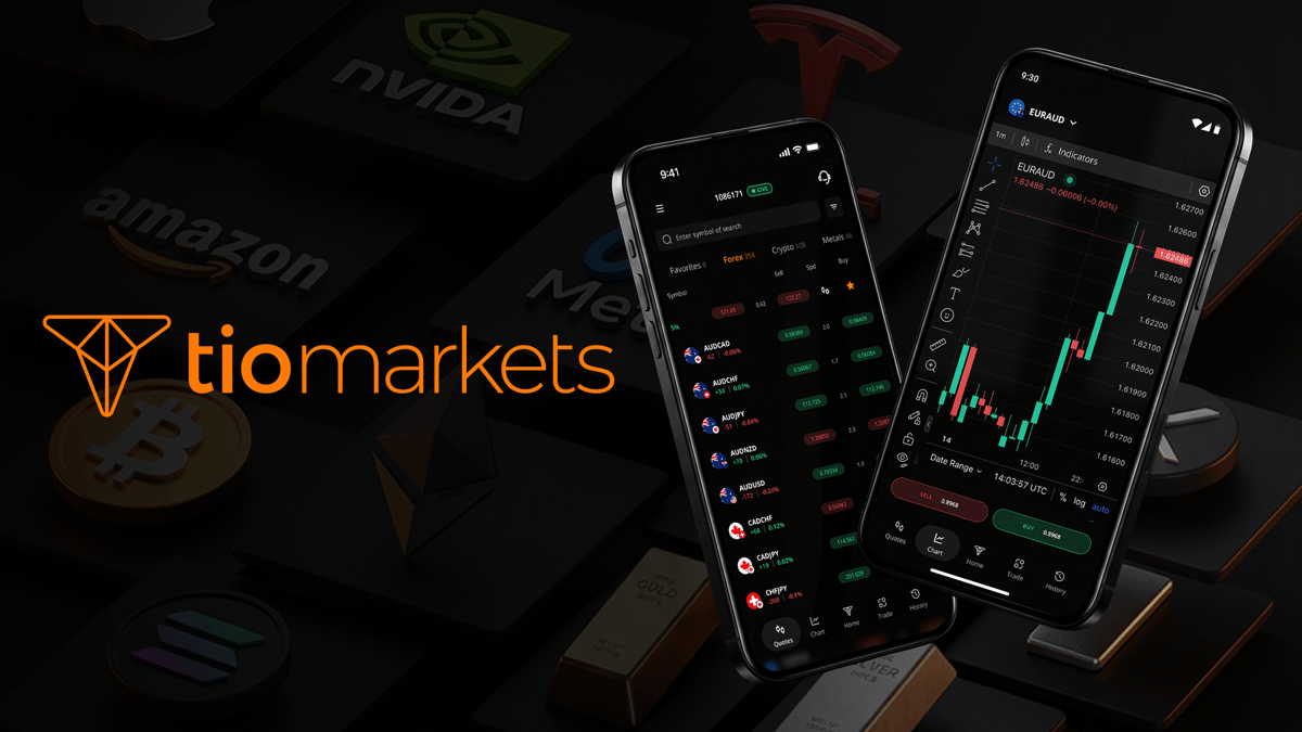 TIOmarkets تُطلق تطبيق التداول والاستثمار الشامل عبر الهاتف المحمول