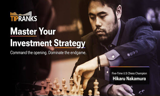 TipRanks to become official dponsor of 5-time US Chess Champion Hikaru Nakamura