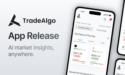 Tradealgo launches mobile app for real-time market insights