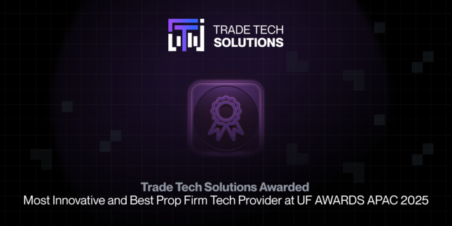 Trade Tech Solutions awarded most innovative and best prop firm tech ...