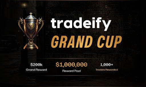 Tradeify launches "Grand Cup 2: Outlaws" with a $1,000,000 prize pool and a $5,000 bounty on hand-picked pros