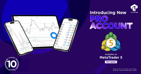 TradingPRO launches MT5 PRO account: Advanced forex & CFD trading