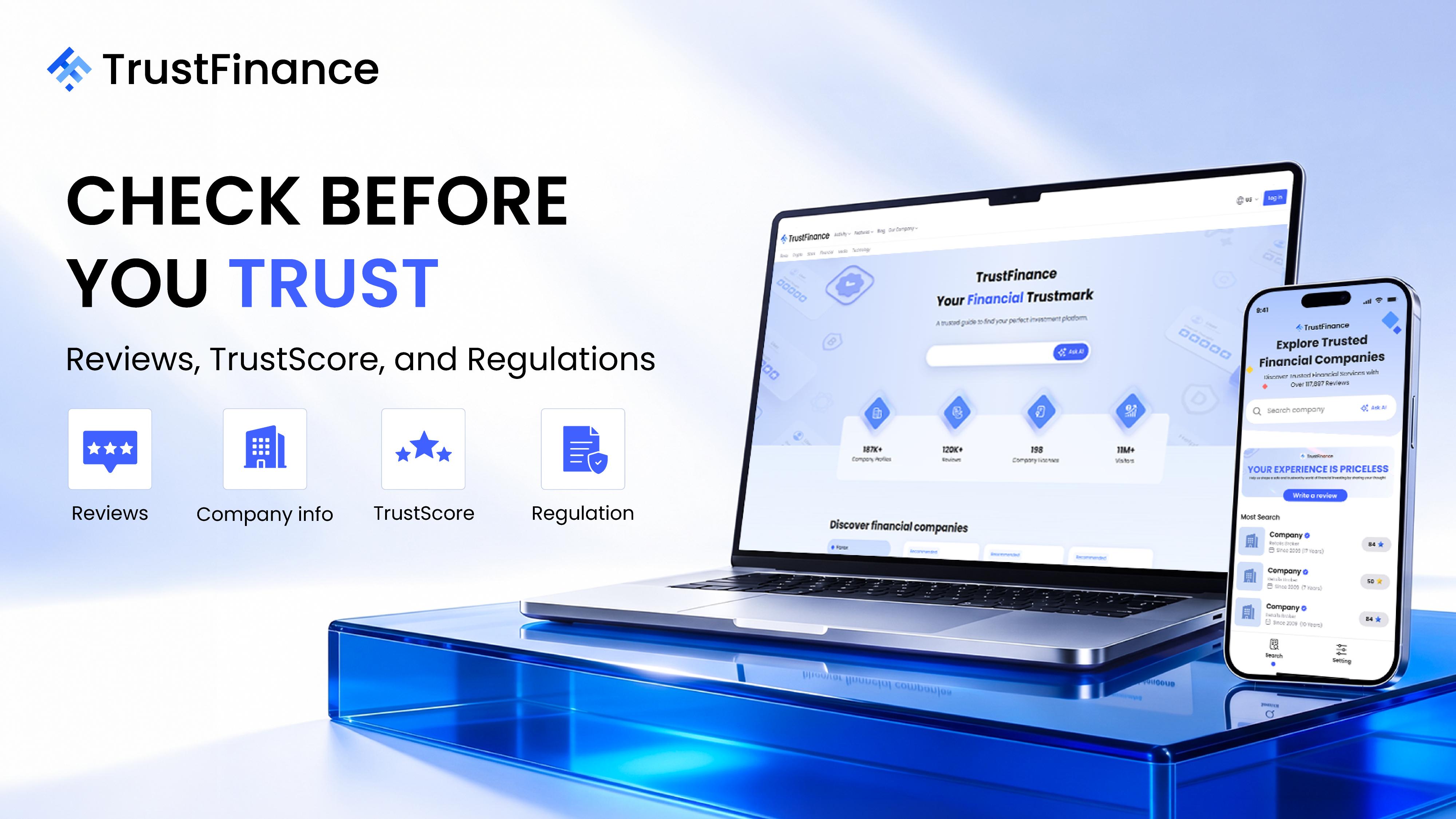 Before you trust a financial company, here’s what TrustFinance says you should check